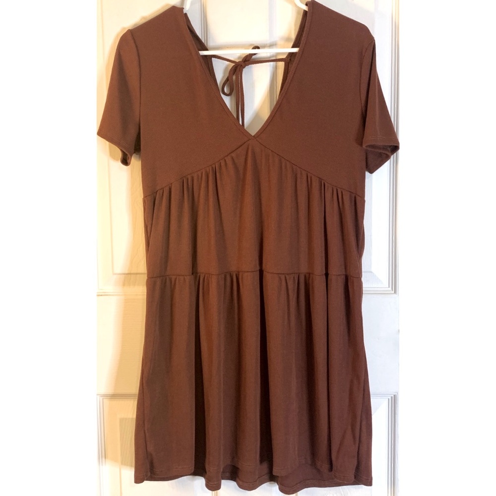 New Burgundy Midi Dress From Marshalls.